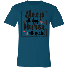 Load image into Gallery viewer, Sleep All Day Nurse All Night - Now Ya Talkin Tees 2

