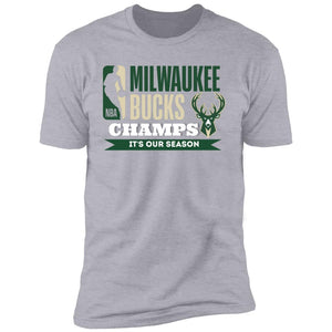 Bucks It's Our Season Premium T-Shirt