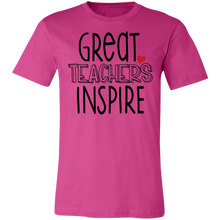 Load image into Gallery viewer, Great Teachers Inspire - Now Ya Talkin Tees 2
