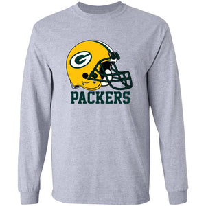 GREEN BAY PACKERS LONG SLEEVE Cotton T-Shirt
