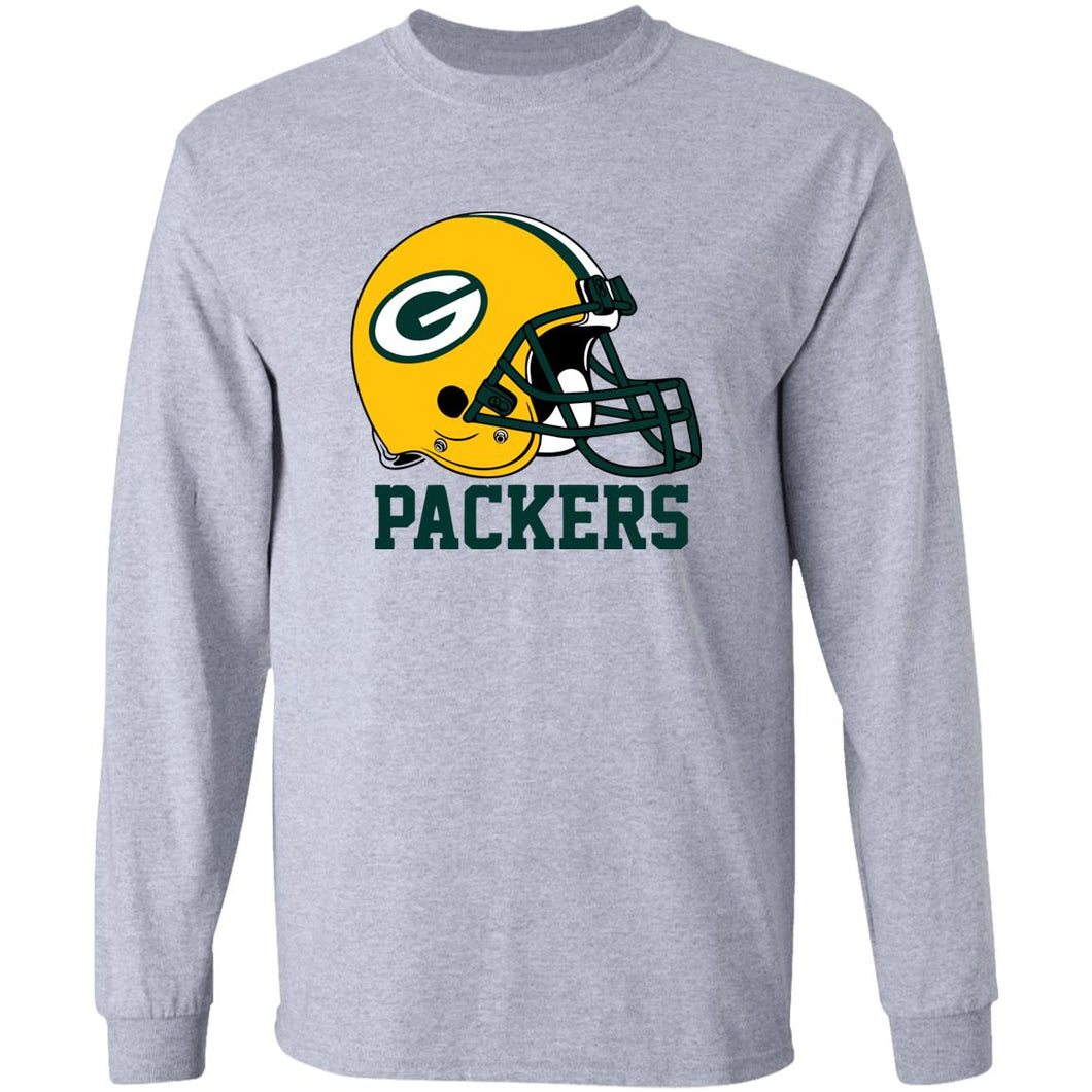 GREEN BAY PACKERS LONG SLEEVE Cotton T-Shirt