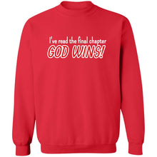 Load image into Gallery viewer, God Wins! Sweatshirt 8 oz (Closeout)
