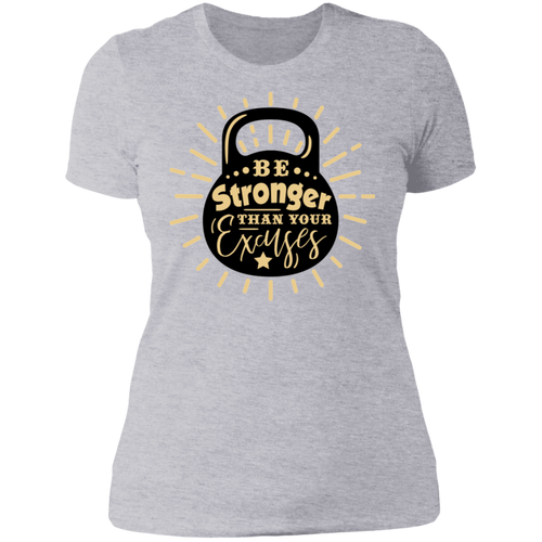 Be Stronger than Your Excuses - Now Ya Talkin Tees 2