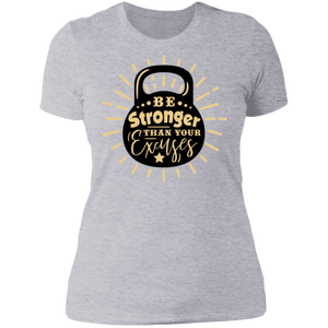 Be Stronger than Your Excuses - Now Ya Talkin Tees 2