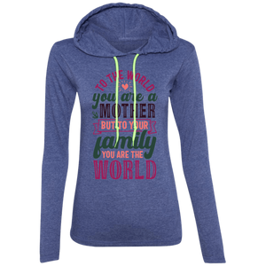 Mom You Are the World-Hoodie