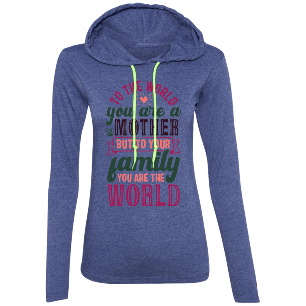 Mom You Are the World-Hoodie