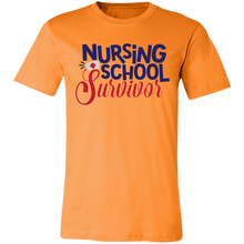 Load image into Gallery viewer, Nursing School Survivor - Now Ya Talkin Tees 2
