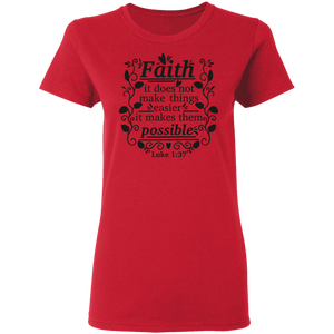 Faith Makes Things Possible - Now Ya Talkin Tees 2