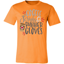 Load image into Gallery viewer, Coffee Scrubs Rubber Gloves - Now Ya Talkin Tees 2
