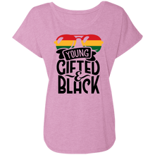 Load image into Gallery viewer, Young &amp; Gifted Dolman Sleeve - Now Ya Talkin Tees 2
