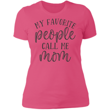 Load image into Gallery viewer, My Favorite People Call Me Mom Boyfriend Tee
