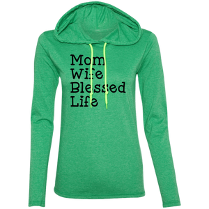 Mom Wife Blessed Life Hoodie