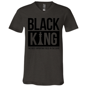 Black King (V-Neck) - Now Ya Talkin Tees 2