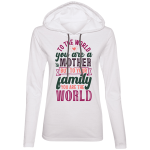 Mom You Are the World-Hoodie