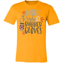 Load image into Gallery viewer, Coffee Scrubs Rubber Gloves - Now Ya Talkin Tees 2
