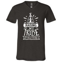 Load image into Gallery viewer, Raising My Tribe V-Neck - Now Ya Talkin Tees 2
