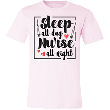 Load image into Gallery viewer, Sleep All Day Nurse All Night - Now Ya Talkin Tees 2
