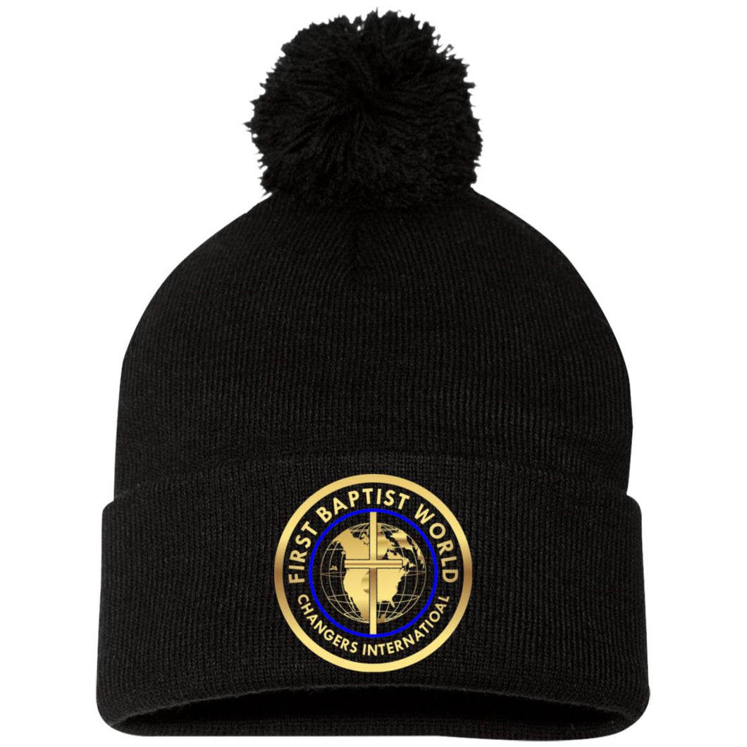 FBWC Pom Pom Knit Cap