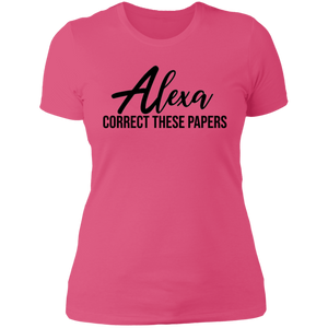 Alexa Correct these Papers