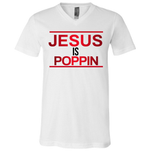Load image into Gallery viewer, Jesus is Poppin V-Neck
