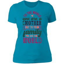 Load image into Gallery viewer, Mom You Are the World Boyfriend Tee
