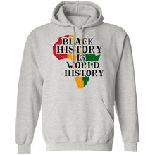 Load image into Gallery viewer, Black History is World Hoodie
