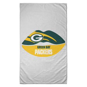 GREEN BAY PACKERS Lips Towel