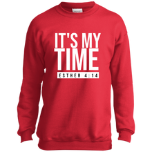 Load image into Gallery viewer, It&#39;s My Time Crewneck Sweatshirt
