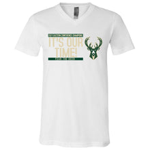Load image into Gallery viewer, It's Our Time V-Neck T-Shirt
