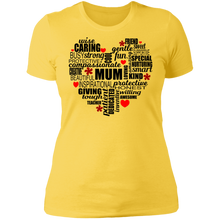 Load image into Gallery viewer, Mom Wordle-Boyfriend Tee
