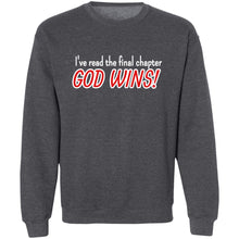 Load image into Gallery viewer, God Wins! Sweatshirt 8 oz (Closeout)
