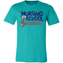 Load image into Gallery viewer, Nursing School Survivor - Now Ya Talkin Tees 2
