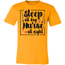 Load image into Gallery viewer, Sleep All Day Nurse All Night - Now Ya Talkin Tees 2
