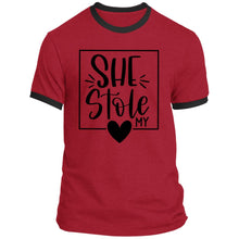 Load image into Gallery viewer, She Stole My Heart- couples shirt 1
