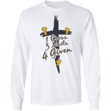 Load image into Gallery viewer, Cross Nails Given LS T-Shirt
