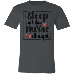 Sleep All Day Nurse All Night - Now Ya Talkin Tees 2