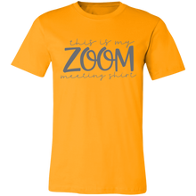 Load image into Gallery viewer, Zoom Meeting - Now Ya Talkin Tees 2
