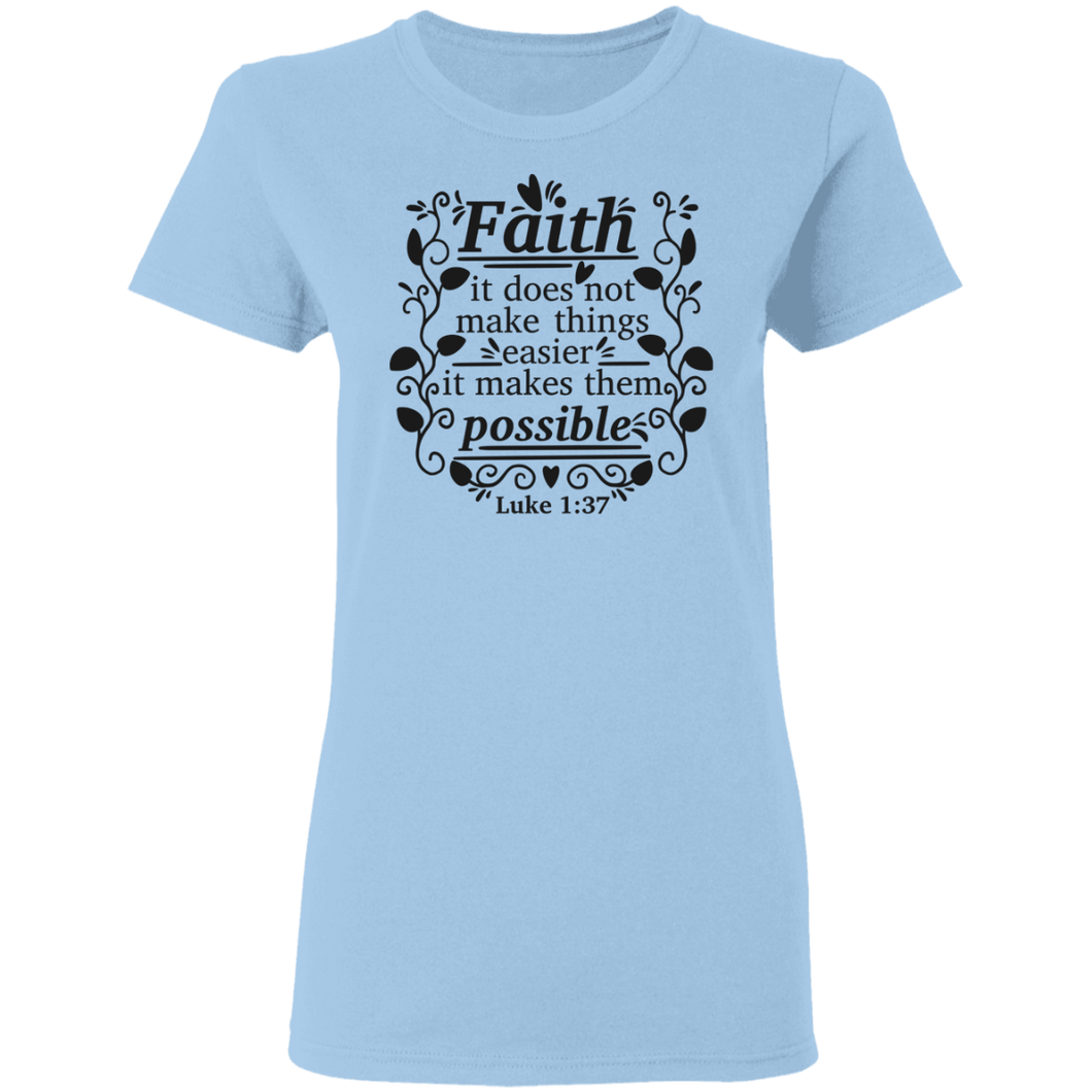 Faith Makes Things Possible - Now Ya Talkin Tees 2