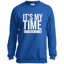 Load image into Gallery viewer, It&#39;s My Time Crewneck Sweatshirt
