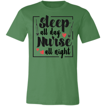 Load image into Gallery viewer, Sleep All Day Nurse All Night - Now Ya Talkin Tees 2
