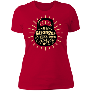 Be Stronger than Your Excuses - Now Ya Talkin Tees 2