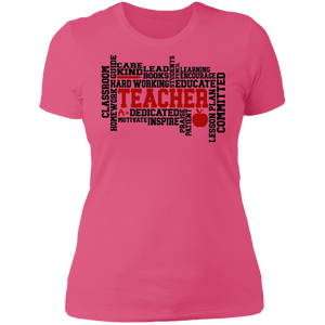 Teacher Word Art - Now Ya Talkin Tees 2