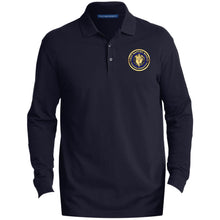 Load image into Gallery viewer, FBWCIM Gold Series Men&#39;s L-Sleeve Polo
