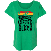 Load image into Gallery viewer, Young &amp; Gifted Dolman Sleeve - Now Ya Talkin Tees 2
