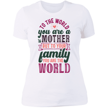 Load image into Gallery viewer, Mom You Are the World Boyfriend Tee
