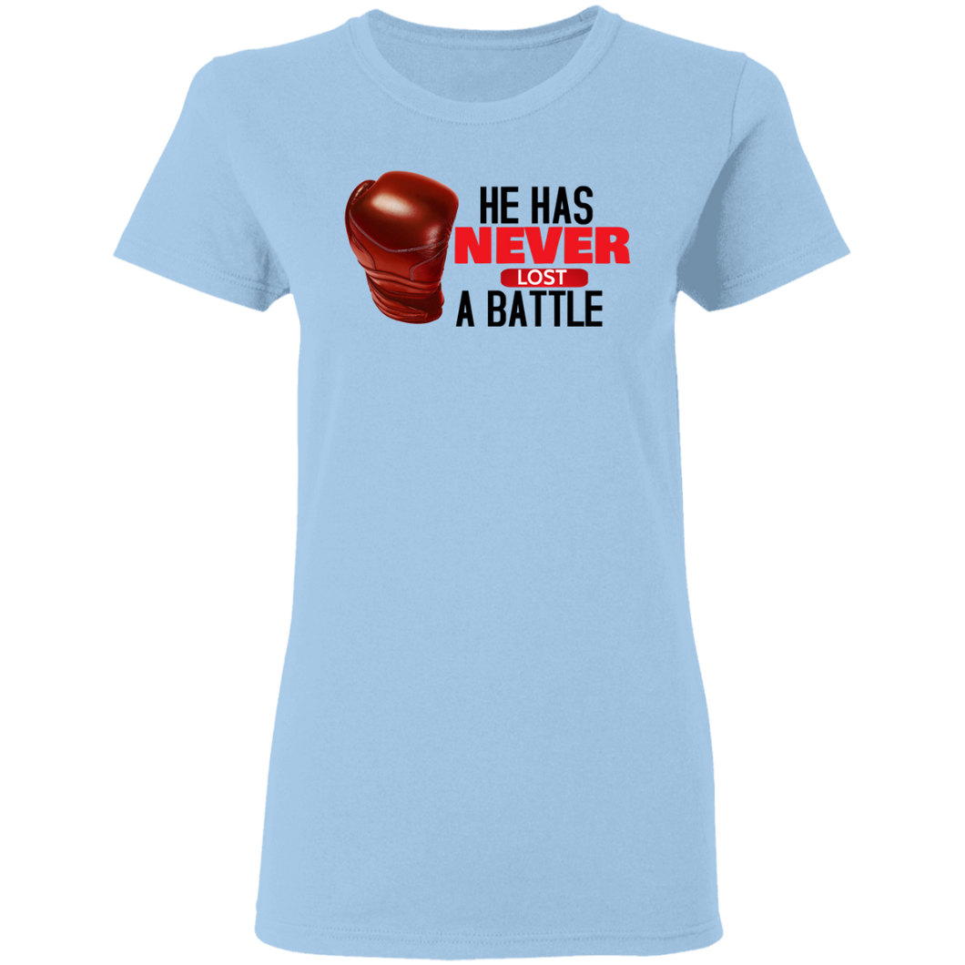 He Has Never Lost A Battle