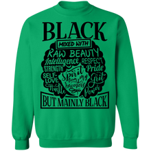 Load image into Gallery viewer, Black Mixed Sweatshirt
