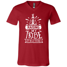 Load image into Gallery viewer, Raising My Tribe V-Neck - Now Ya Talkin Tees 2
