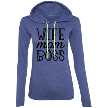 Load image into Gallery viewer, Wife Mom Boss Hoodie
