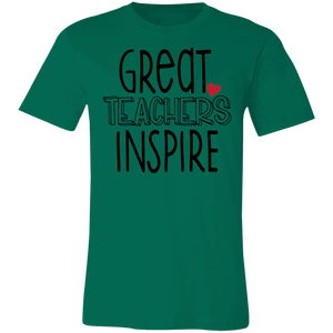 Great Teachers Inspire - Now Ya Talkin Tees 2